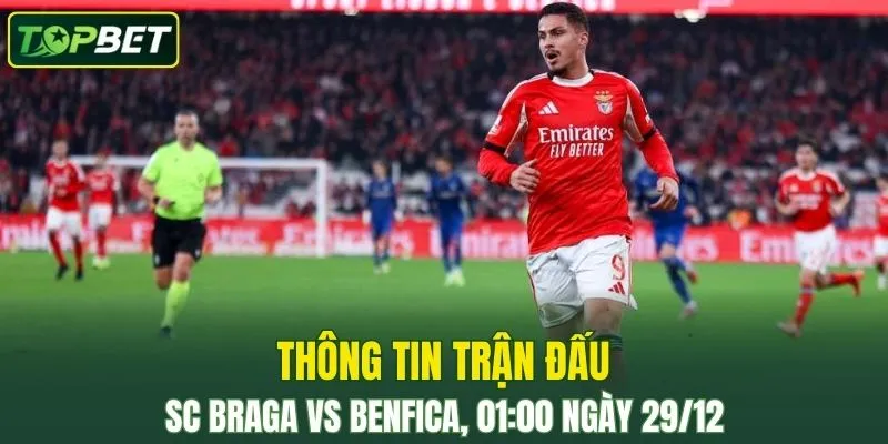 Thong Tin Tran Dau Sc Braga Vs Benfica Ngay 29 12 2025